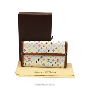 🔴 Louis Vuitton International Wallet - Monogram Multicolore
